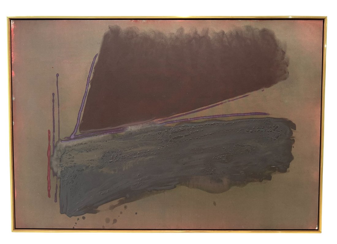 DAN CHRISTENSEN "MEMBA" ACRYLIC ON CANVAS PAINTING (1 of 3)