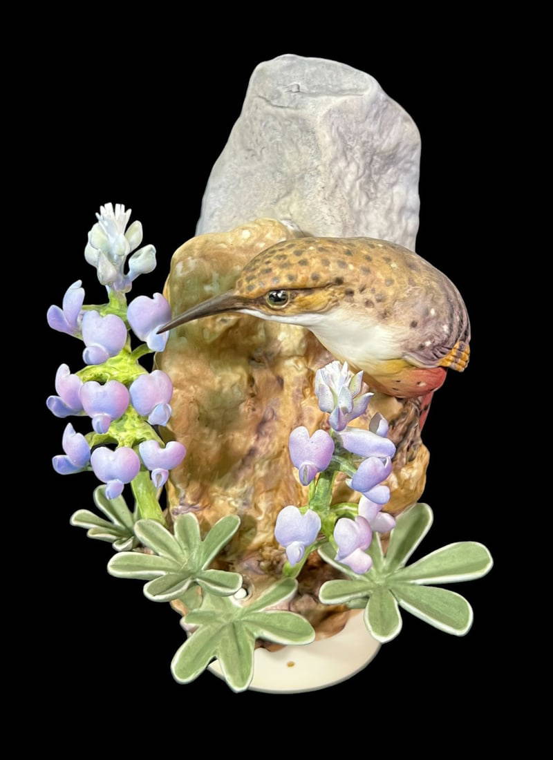 Royal Worcester Canyon Wren Auction