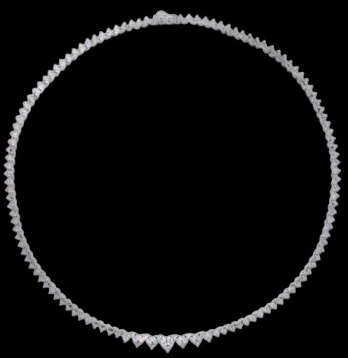 SOPHIA HEARTS STERLING SILVER NECKLACE (1 of 3)