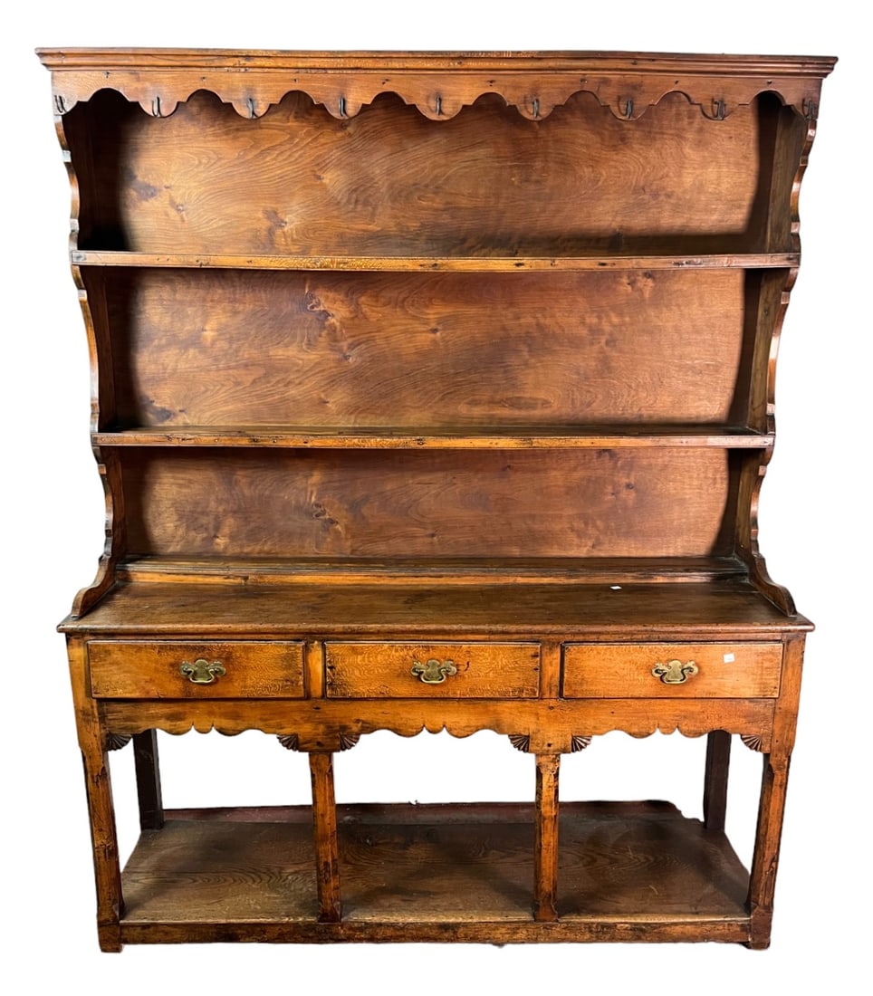 ANTIQUE OAK POT BOARD (1 of 19)