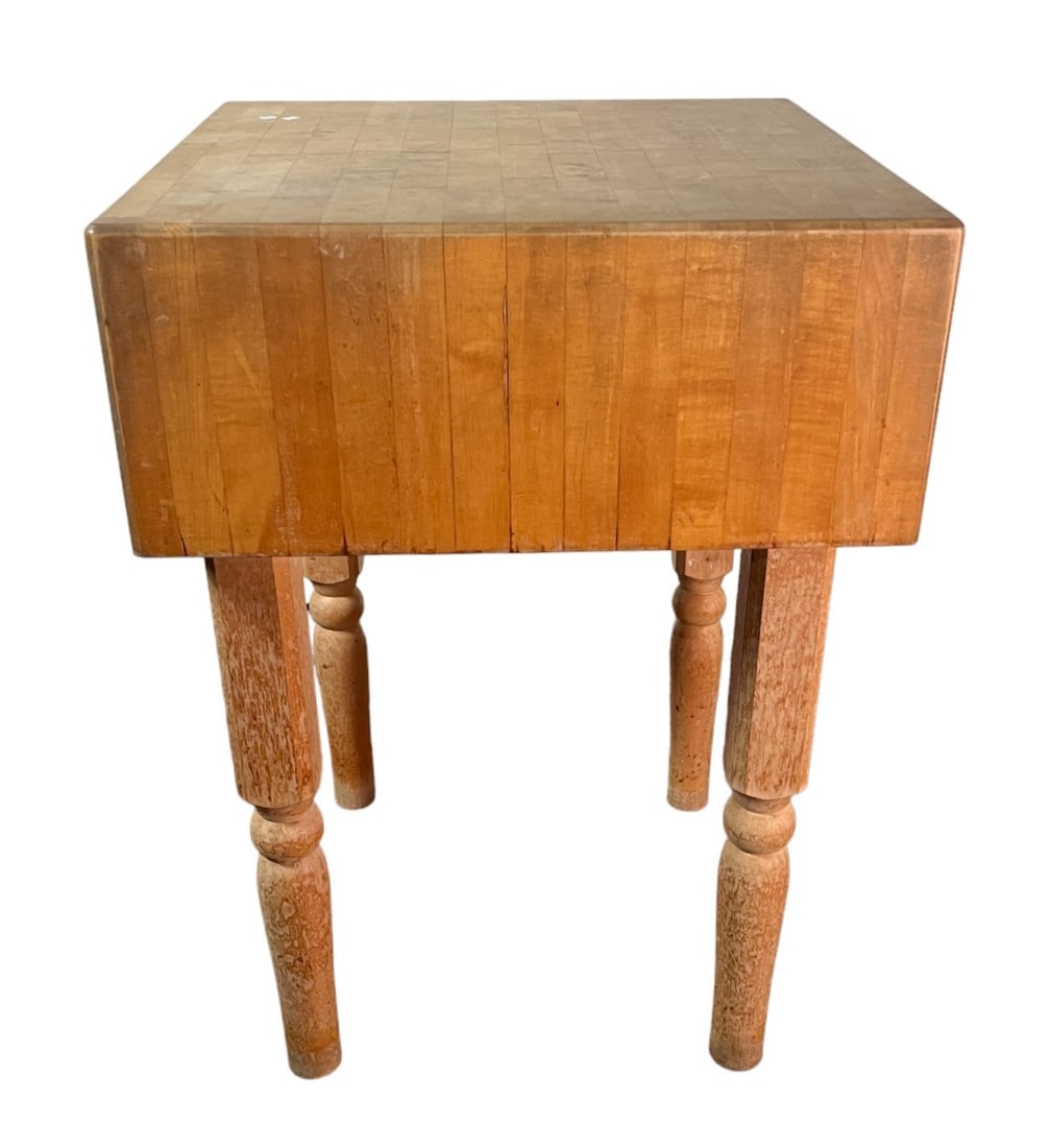 JOHN BOOS 24" BUTCHER BLOCK TABLE (1 of 3)