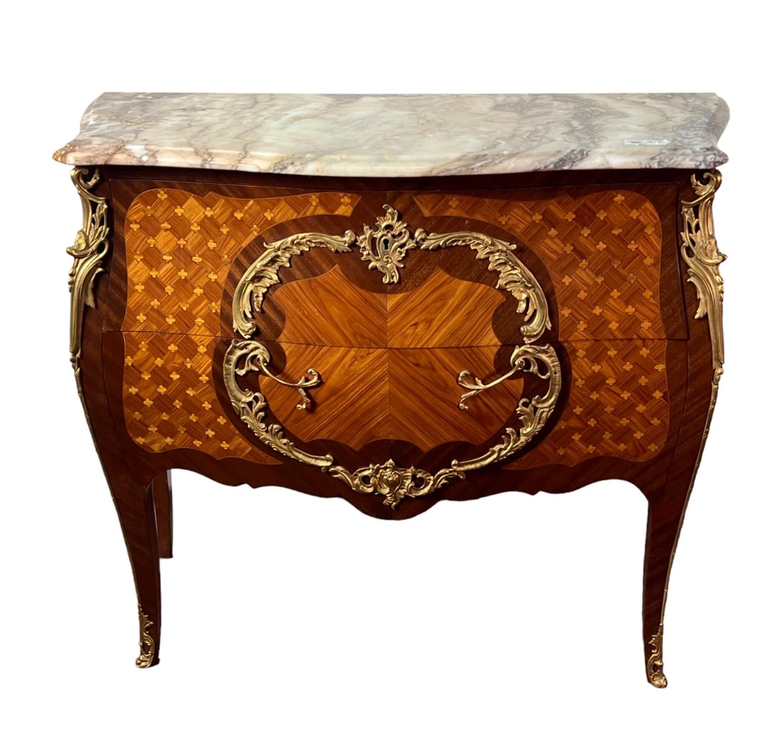 ANTIQUE FRENCH LOUIS XV STYLE COMMODE (1 of 5)