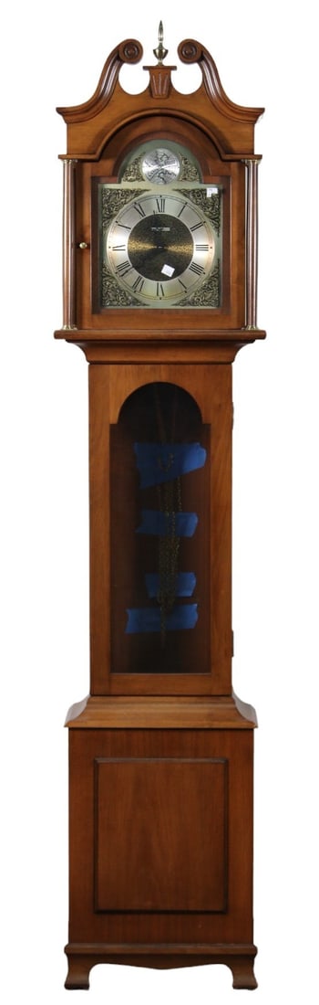 VINTAGE SETH THOMAS TEMPUS FUGIT GRANDFATHER CLOCK (1 of 3)