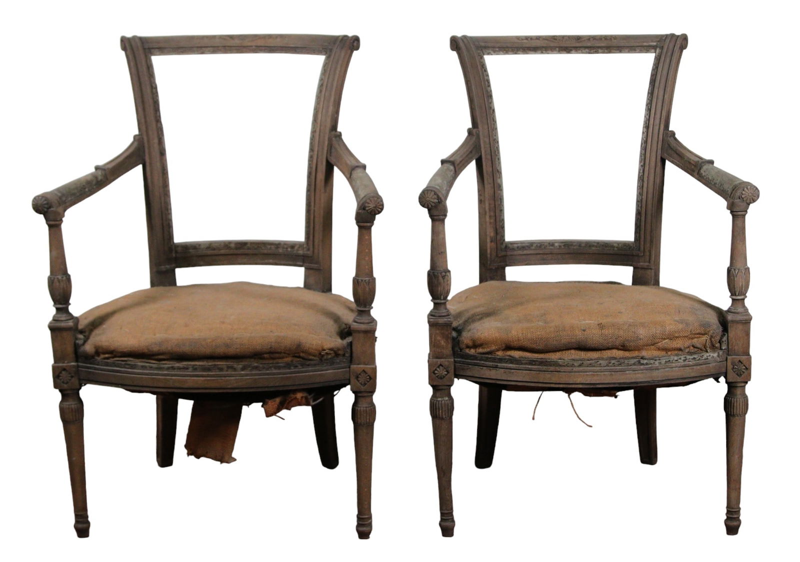 PAIR OF 18th CENTURY FRENCH PERIOD CHAIR FRAMES (1 of 9)