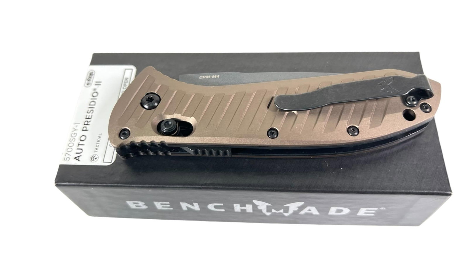 BENCH MADE AU PRESIDO GY/PS 3.72": BENCH MADE AU PRESIDO GY/PS 3.72". Height: 2 in. by Width: 6 in. by Depth: 2.75