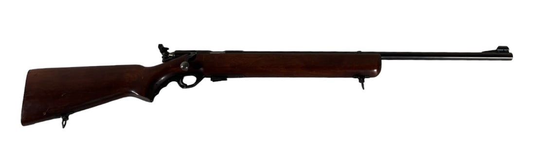 MOSSBERG 22 LR TARGET RIFLE: MOSSBERG 22 LR TARGET RIFLE 44 US PAT BOLT ACTION WITH ONE CLIP SERIAL NUMBER N/A (15MT) L319