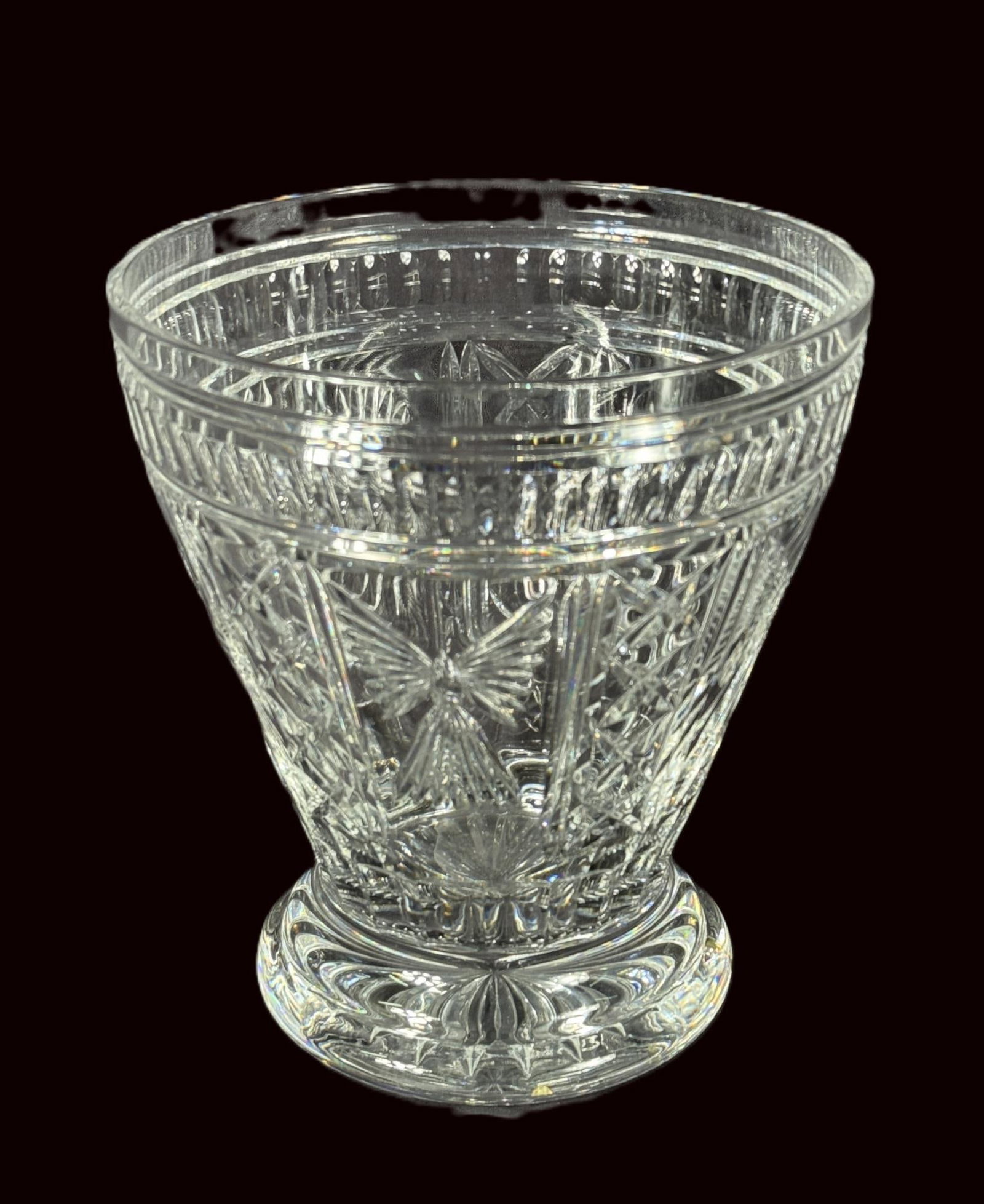 WATERFORD "MILLENNIAL" CHAMPAGNE COOLER: WATERFORD "MILLENNIAL" CHAMPAGNE COOLER. Height: 11 in. by Width: 10 in.