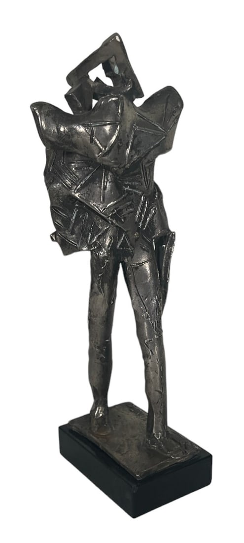 MID CENTURY ABBOTT PATTISON BRONZE SCULPTURE: MID CENTURY ABBOTT PATTISON BRONZE SCULPTURE Height: 9.5 in. by Width: 3.25 in. by Depth: 3.5