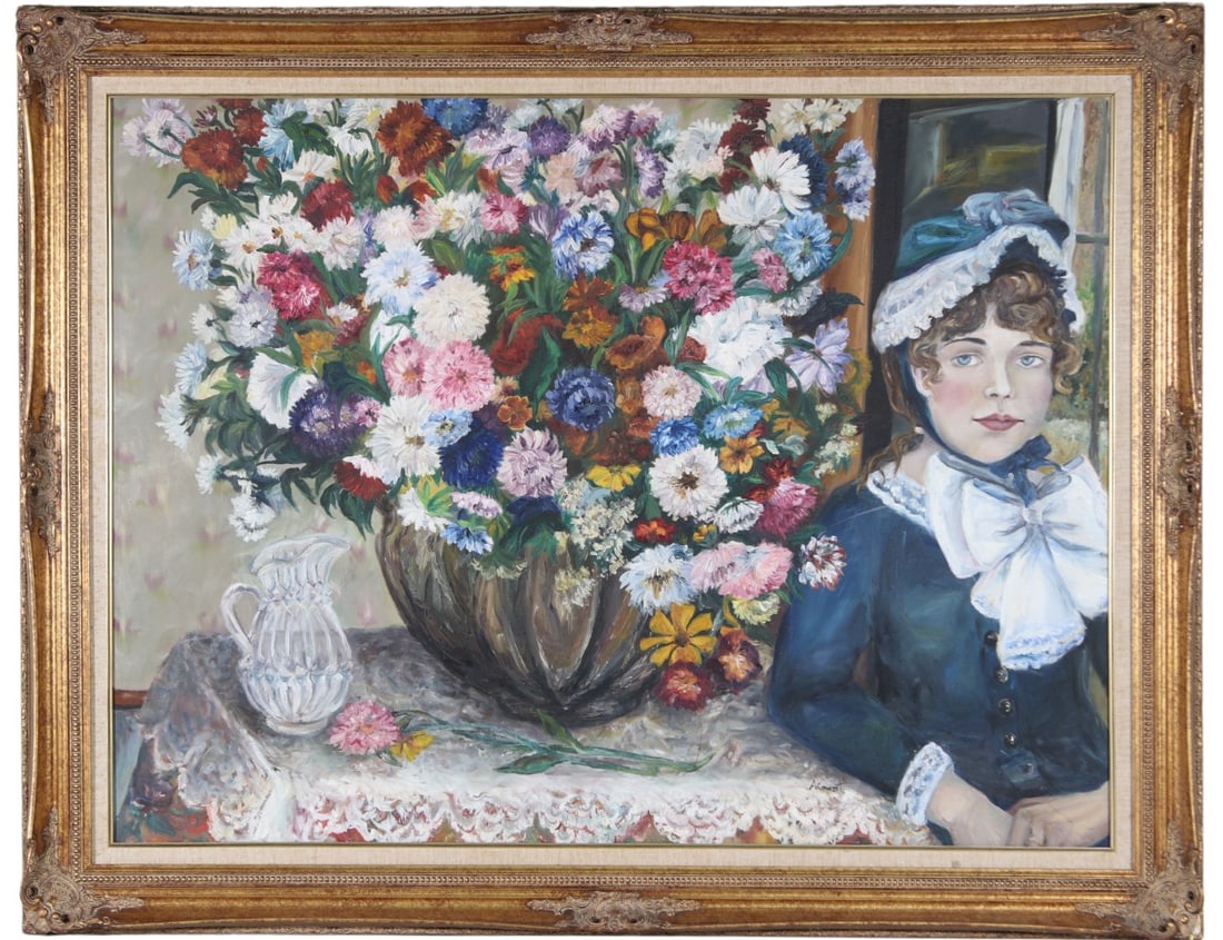 OIL ON CANVAS IN THE MANNER OF EDGAR DEGAS (1 of 5)