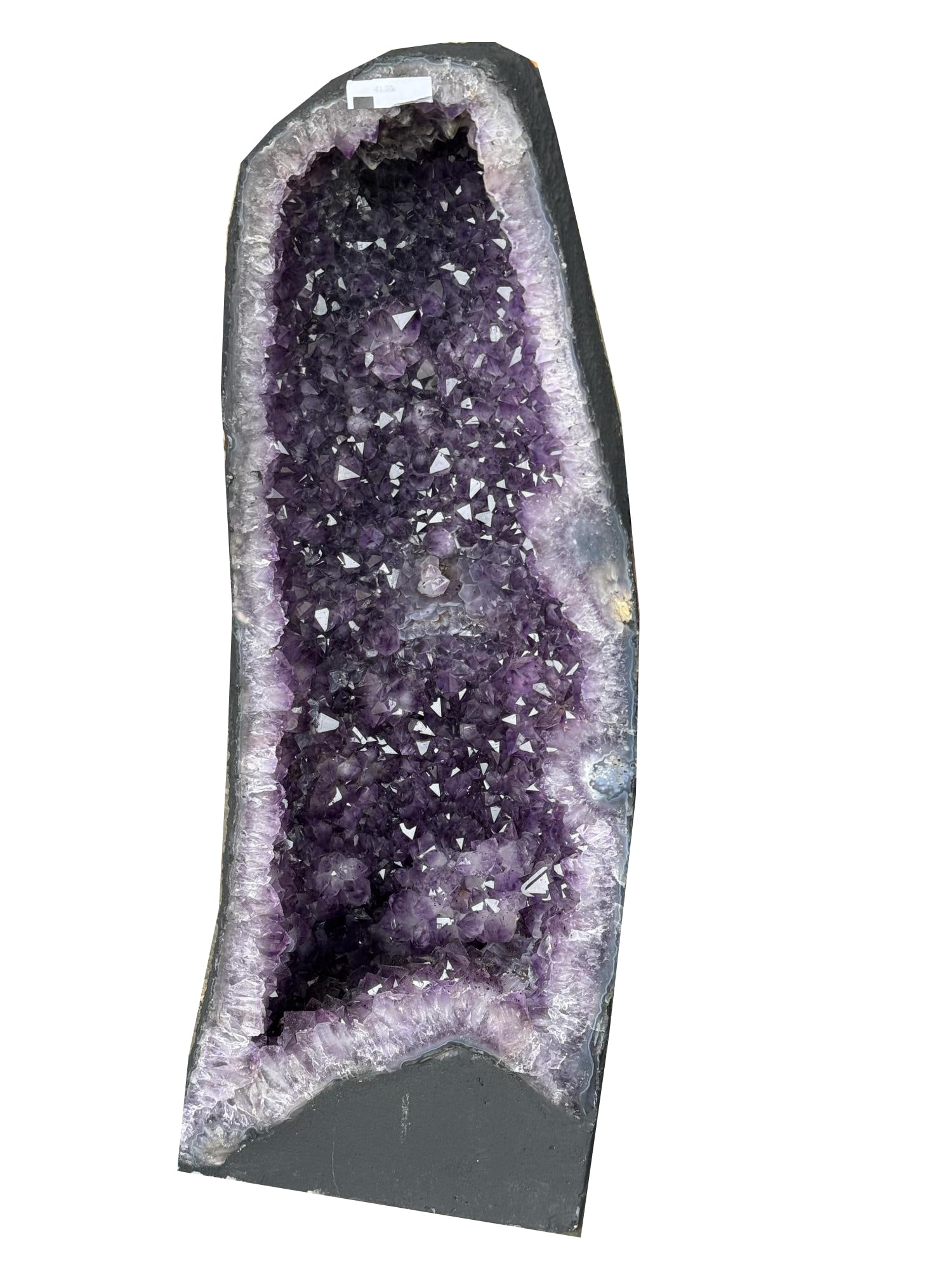 AMETHYST CATHEDRAL WITH LARGE DEEP PURPLE CRYSTALS (1 of 6)