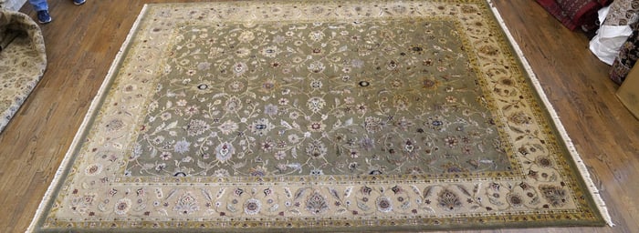 INDO WOOL & SILK RUG