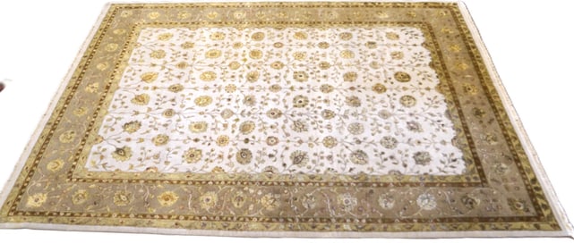 INDO WOOL & SILK RUG