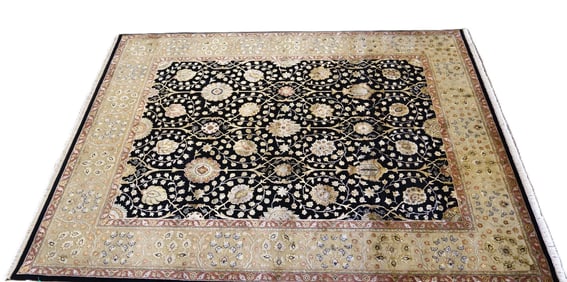 INDO WOOL & SILK RUG