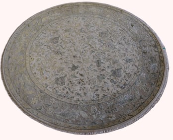 INDO WOOL & SILK RUG