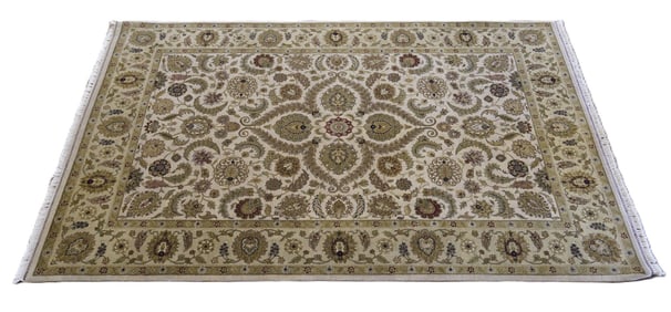INDO WOOL & SILK RUG