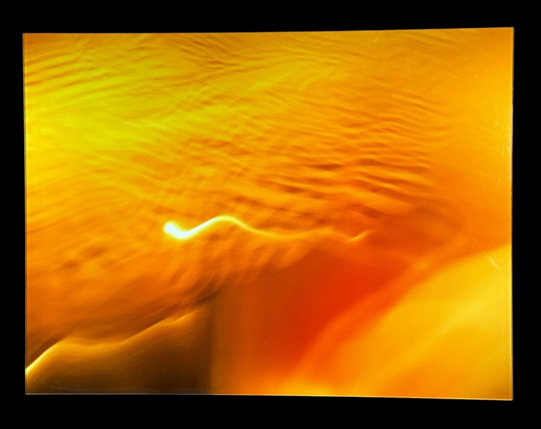 LESTER MARKS LENS BASED ART TITLED "YES" (1 of 2)