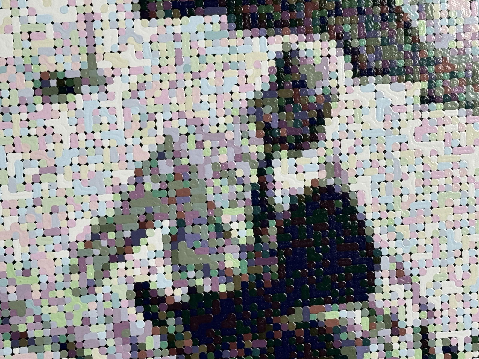 WILLIAM BETTS " SURVELLIANCE" MIX MEDIA ON CANVAS (1 of 4)