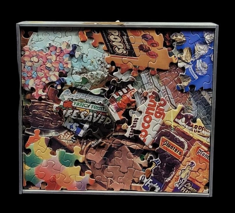 AL SOUZA "CANDY" 2003 MIX MEDIA 2007: AL SOUZA "CANDY" 2003 MIX MEDIA 2007 Height: 8 in. by Width: 9