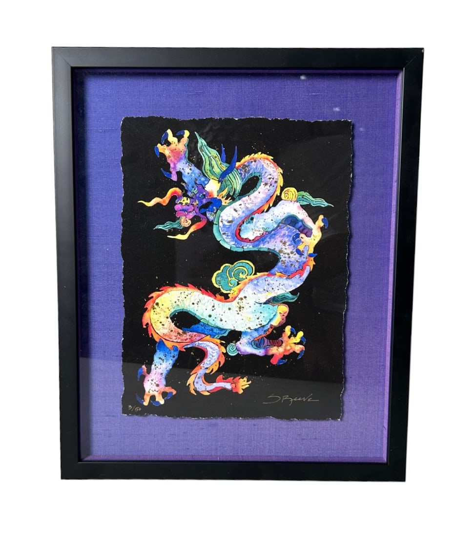 SIGNED SHERRI REEVE "DRAGON'S DEN" GICLEE #3/56 (1 of 4)