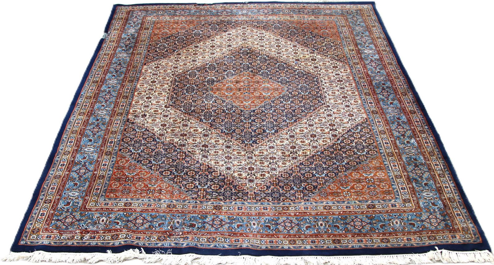 VINTAGE 100% WOOL PILE PERSIAN RUG (1 of 4)