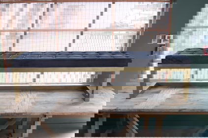 MODERN ULTA SUEDE BENCH