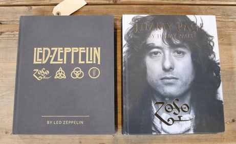 LED ZEPPLIN/ JIMMY PAGE BOOKS