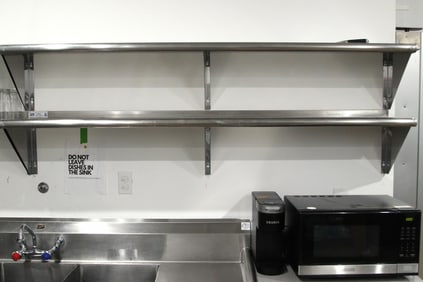 STAINLESS STEEL SHELF