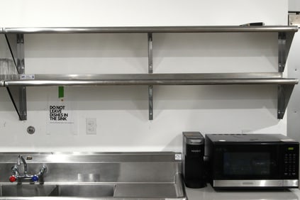 STAINLESS STEEL SHELF