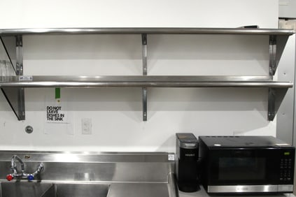 STAINLESS STEEL SHELF