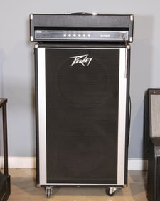 PEAVEY SPEAKER CABINET  SET WITH YAMAHA HEAD