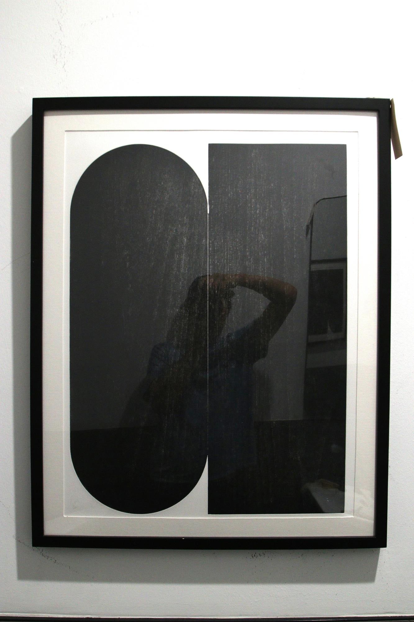 PR OF BLACK AND WHITE ART ENIA PERRIN HADDEN INTAG: PR OF BLACK AND WHITE ART ENIA PERRIN HADDEN INTAGLIO