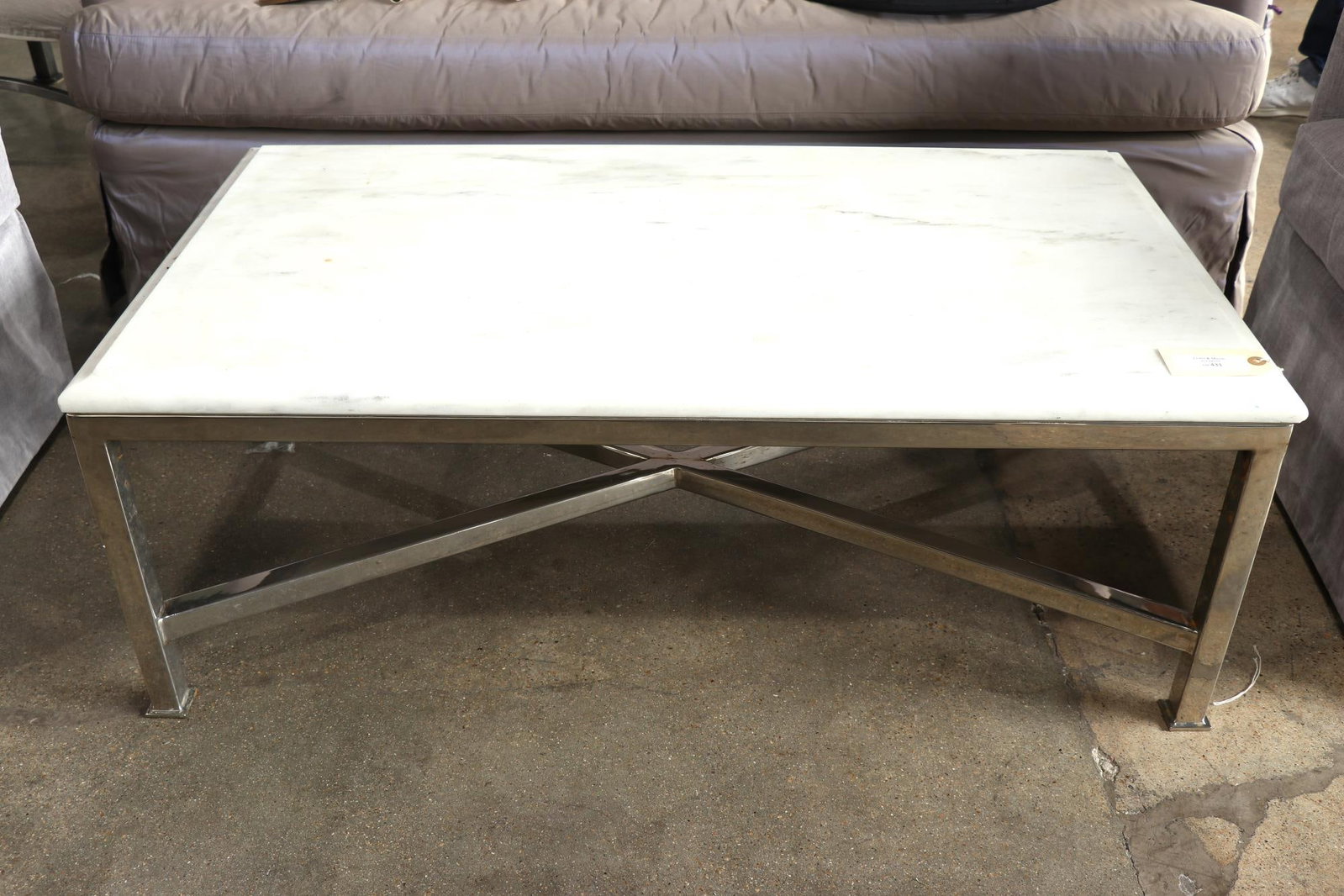 MARBLE COFFEE TABLE: MARBLE COFFEE TABLE