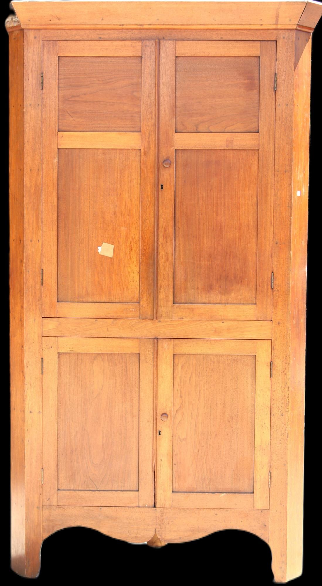 ANTIQUE CORNER CABINET (1 of 3)