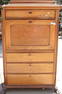 19TH C. BIEDERMEIER DROP FRONT SECRETARY