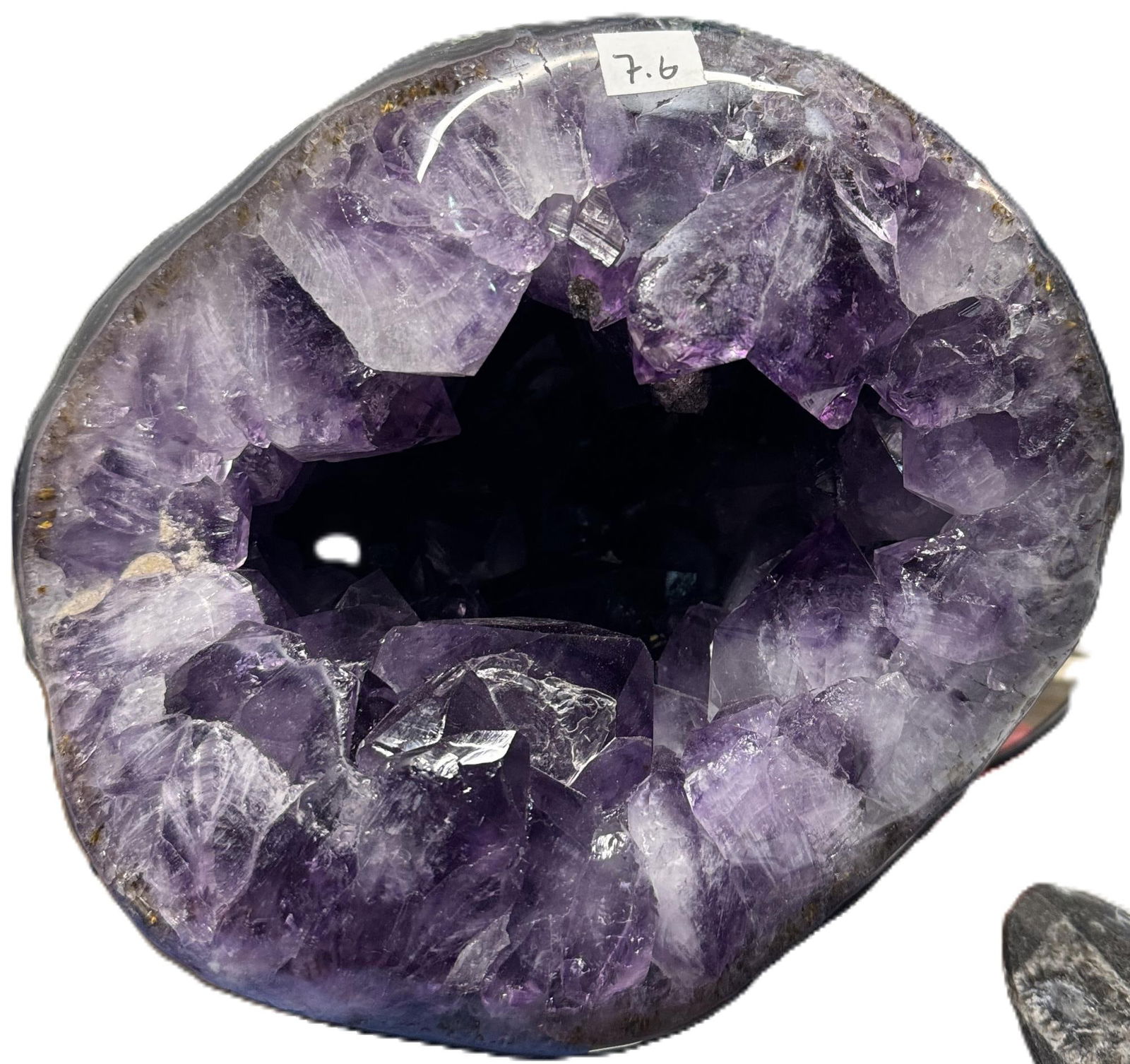 DEEP PURPLE AMETHYST GEODE (1 of 3)