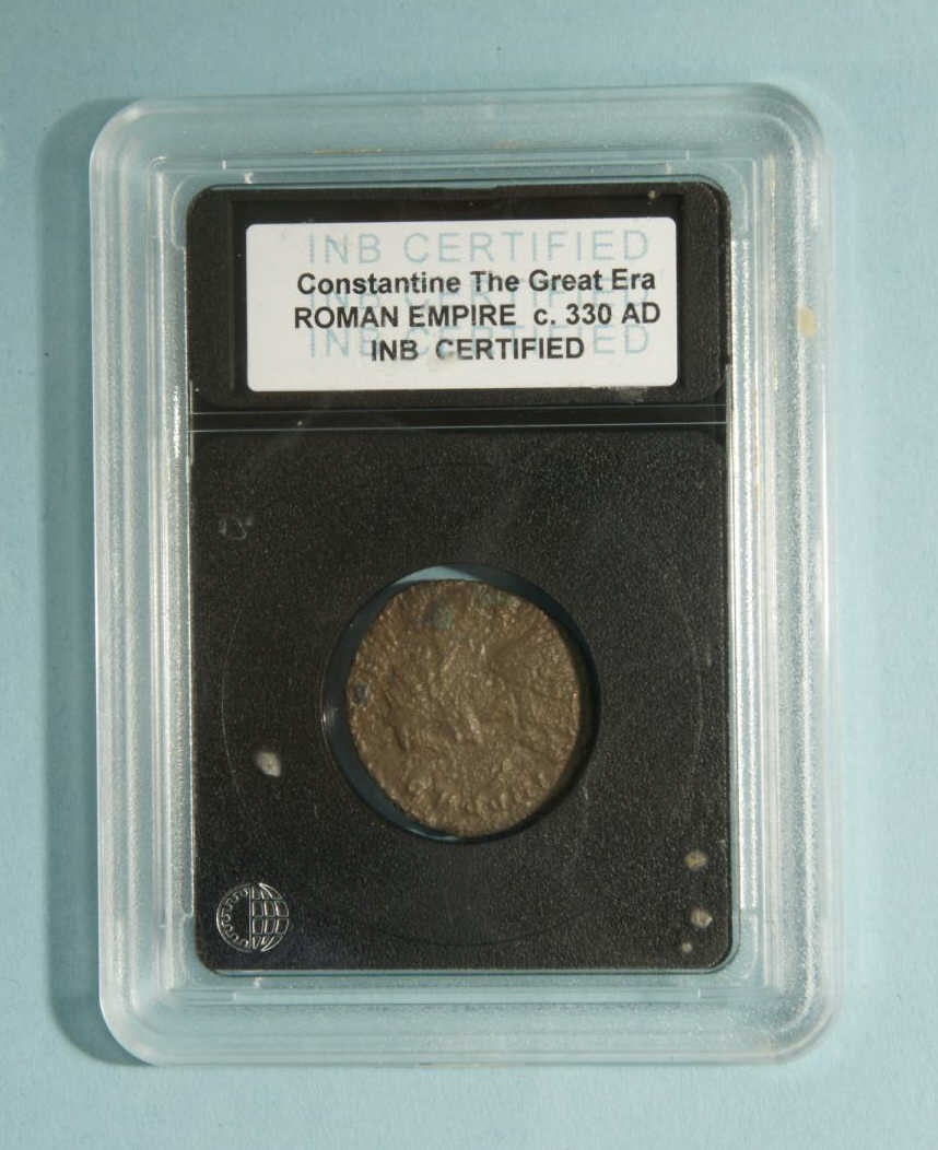 A CONSTANTINE THE GREAT ERA COIN, CIRCA 330 A.D. (1 of 4)