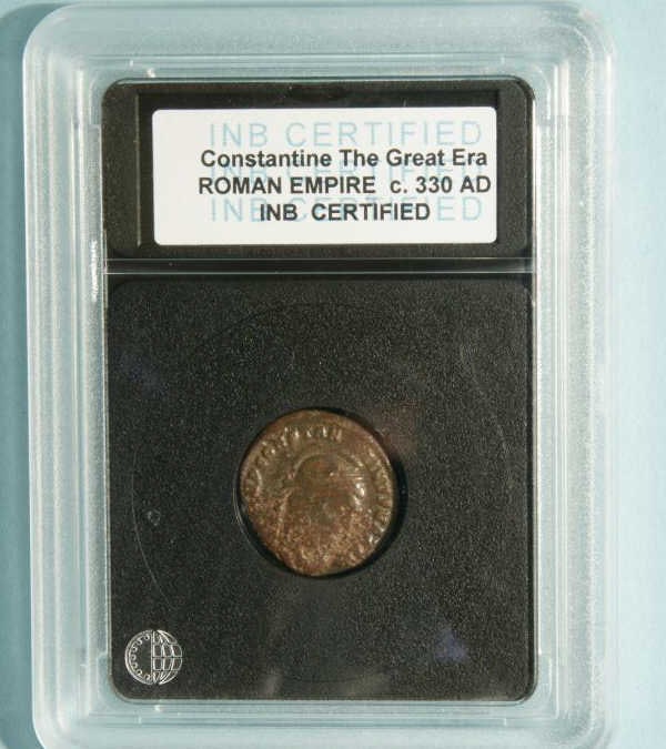 A CONSTANTINE THE GREAT ERA COIN, CIRCA 330 A.D. (1 of 4)