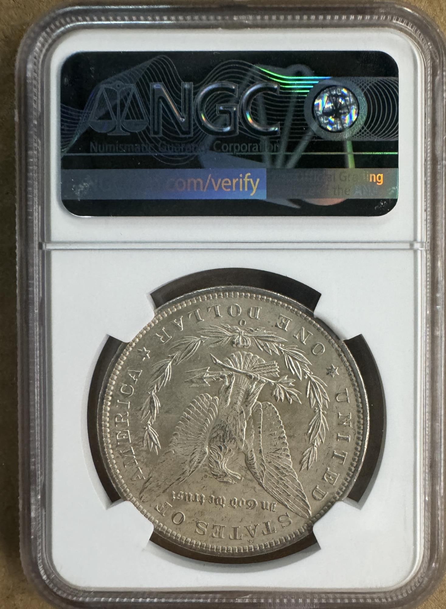1898 0 1 DOLLAR MORGAN MS63: 1898 0 1 DOLLAR MORGAN MS63