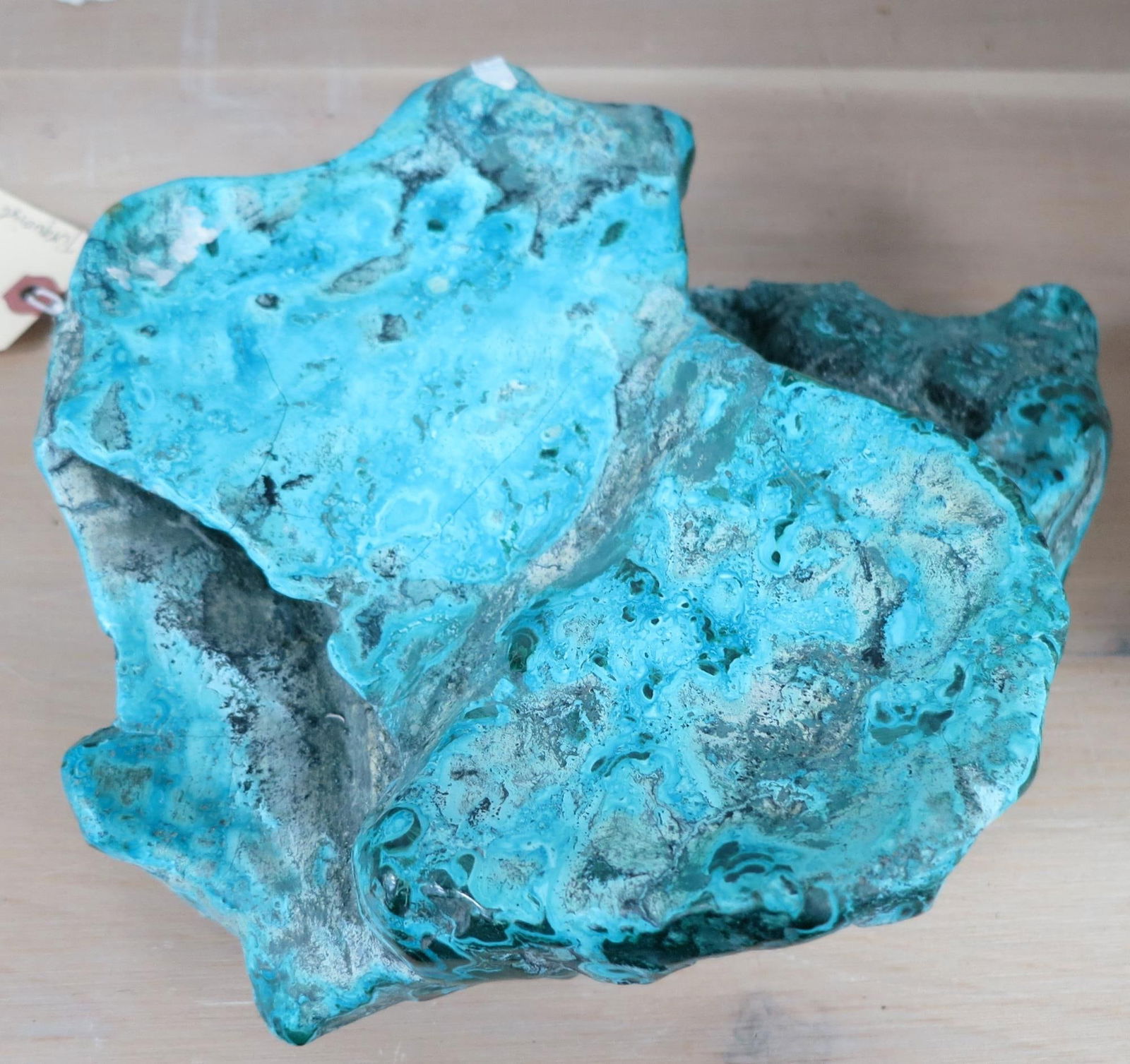 TURQUOISE AND MALACHITE 10KG: TURQUOISE AND MALACHITE 10KG Height: 6.5 in. by Width: 4 in