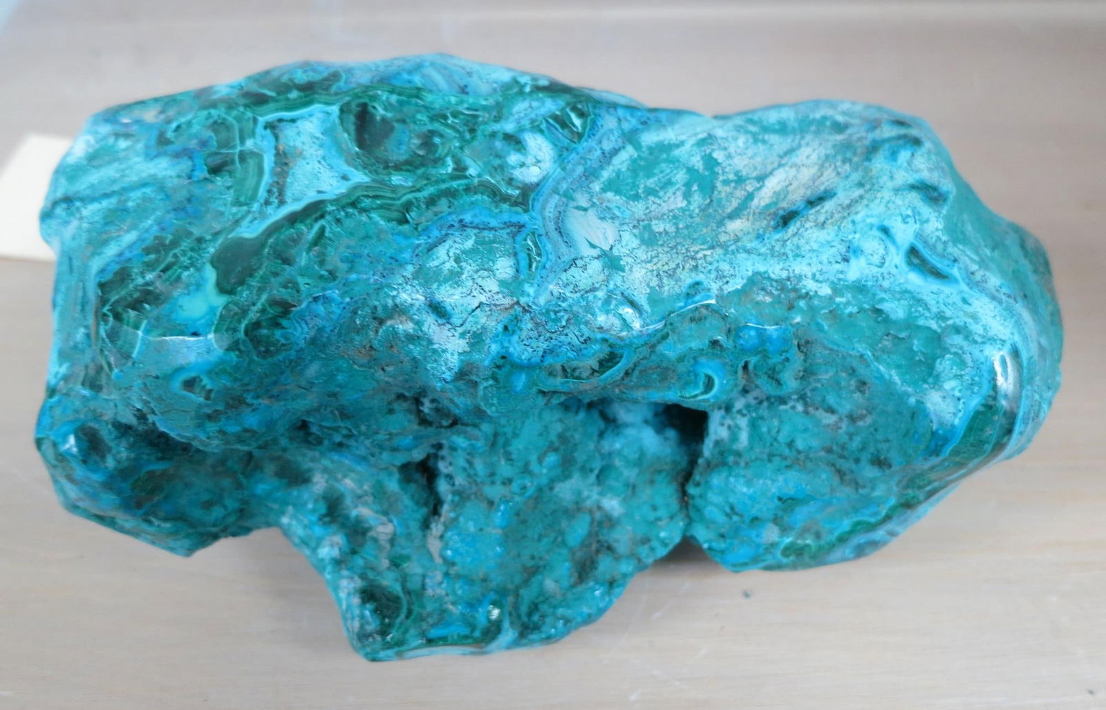 TURQUOISE AND MALACHITE 6.8KG: TURQUOISE AND MALACHITE 6.8KG Height: 6.5 in. by Width: 4 in