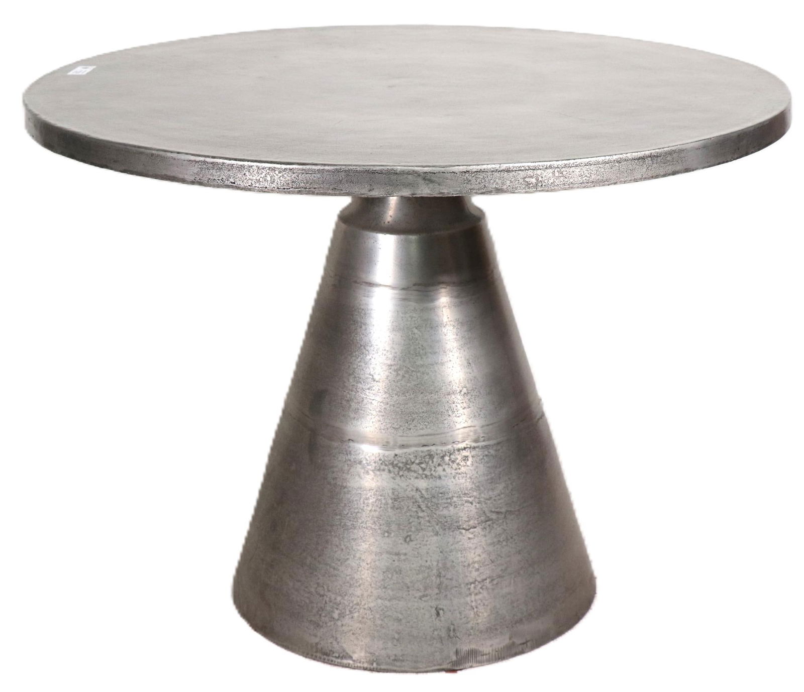 CONTEMPORARY ROUND ALUMINUM TABLE (1 of 3)