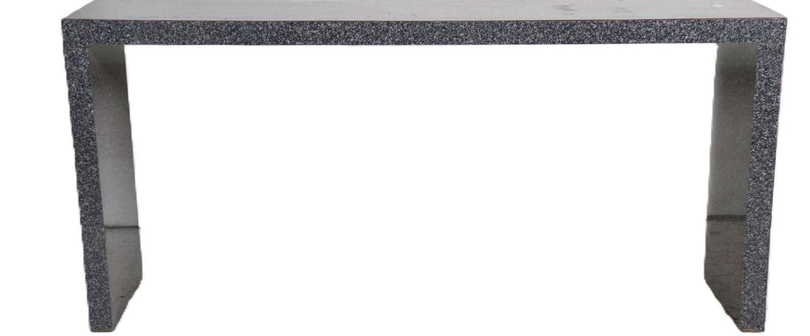 FAUX GRANITE CONSOLE TABLE (1 of 3)