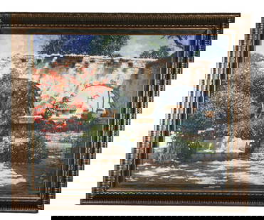 GEORGE HALLMARK "THE JEWEL" 2004 REPRO: GEORGE HALLMARK "THE JEWEL" 2004 REPRO 2004 SOMERSET HOUSE PUBLISHING REPRODUCTION WITH COA Height: 51 in. by Width: 62 in. by Depth: 2