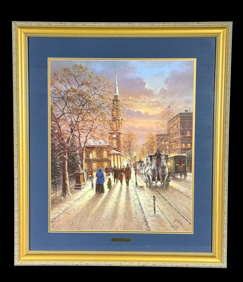 "A SEASON TO REMEMBER" JACK TERRY 228/500: "A SEASON TO REMEMBER" JACK TERRY 228/500 Height: 34 in. by Width: 29.5 in. by Depth: 1