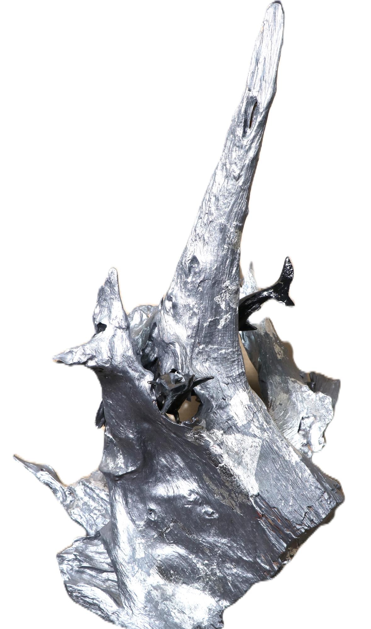 SCARPETTA DRIFTWOOD SCULPTURE: SCARPETTA DRIFTWOOD SCULPTURE. Height: 42 in. by Width: 22 in. by Depth: 23 in.