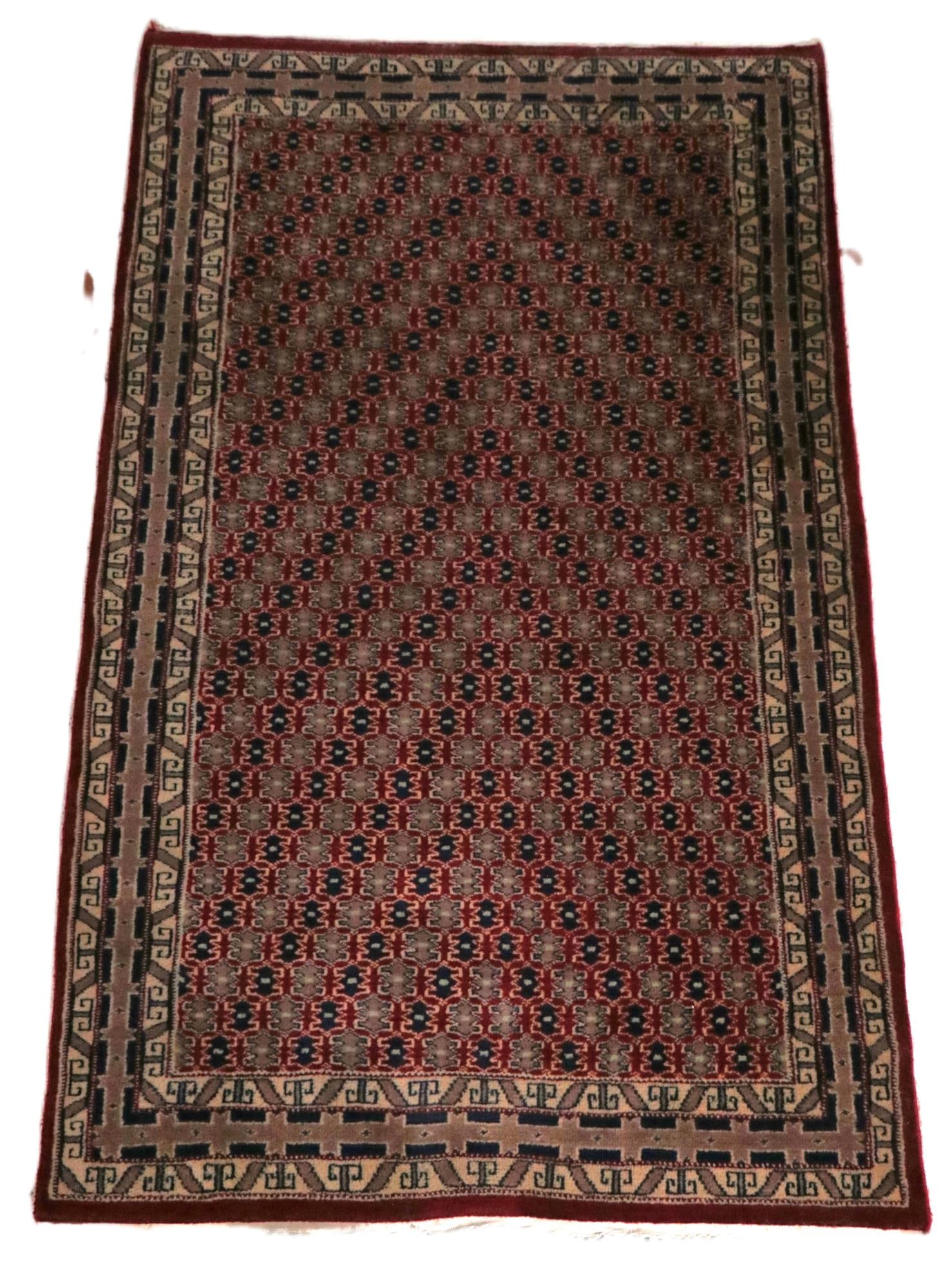 PERSIAN KOLAI RUG WOOL: PERSIAN KOLAI RUG WOOL. Height: 5 ft. 1 in. by Width: 3 ft. 0 in.