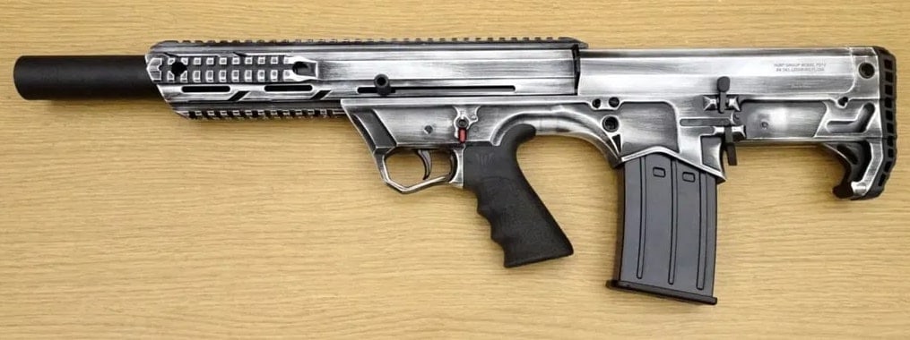 BLACK ACES FD12 PRO BULL PUP 12 ga. BULL PUP Shotg: BLACK ACES FD12 PRO BULL PUP 12 ga. BULL PUP Shotgun.Barrel Excepts Chokes, 3 Included. Two Original Magazines as well as Foregrip, Choke Case, Left Side Charging Handle and Full Length Picatinny Rail