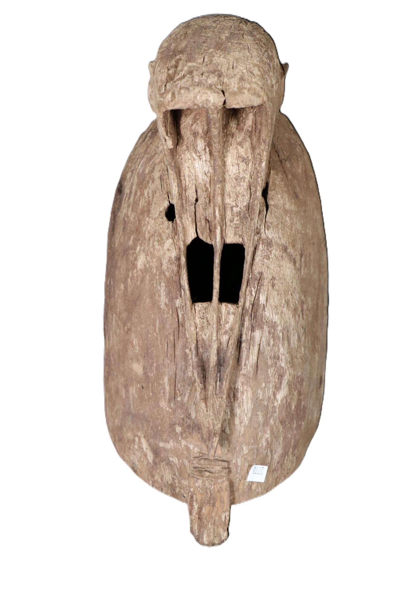 19th C. MALI DOGON TRIBAL WOOD CARVED MASK (1 of 3)