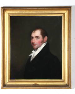 GILBERT STUART EDWARD TUCKERMAN" OIL ON PANEL