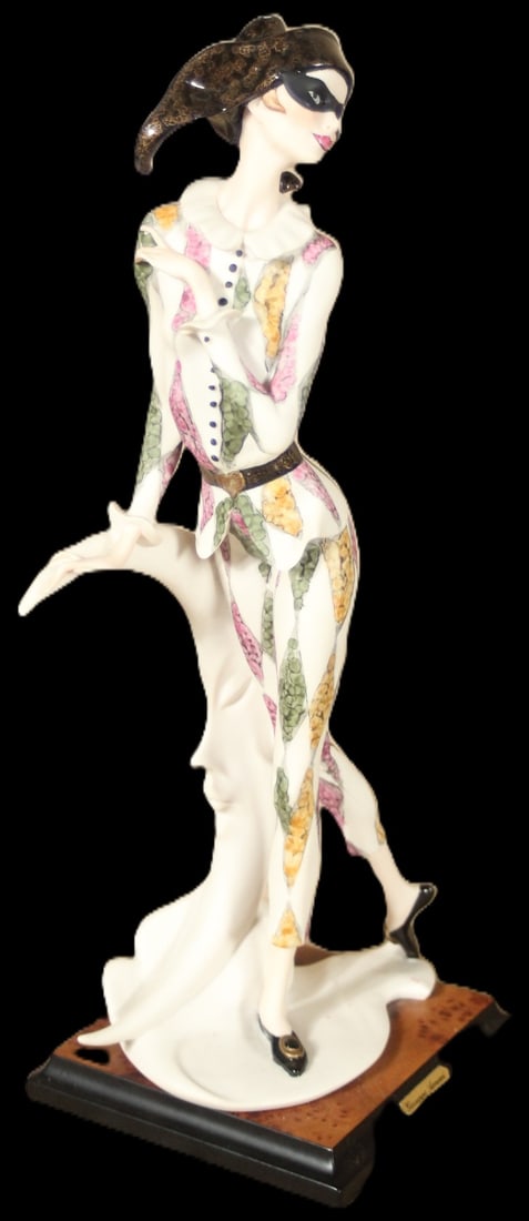 GIUSEPPE ARMANI LADY HARLEQUIN LIMITED EDITION #560/7500 FIGURE (1 of 6)